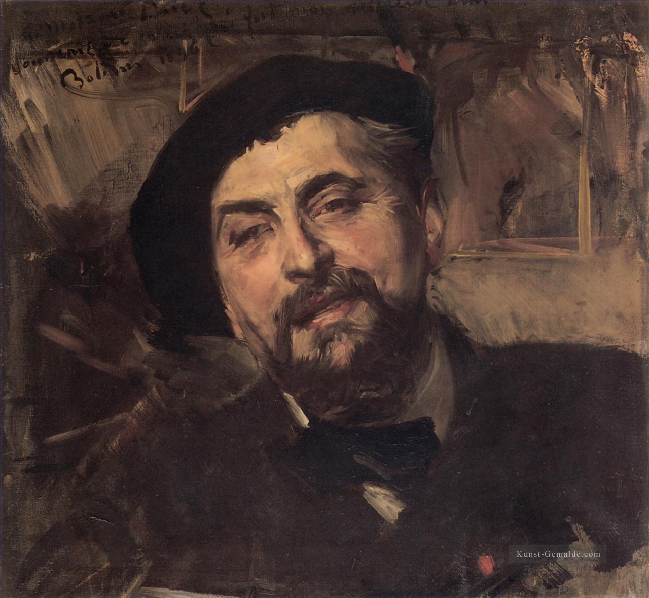 Porträt des Künstlers Ernest Ange Duez genre Giovanni Boldini Ölgemälde